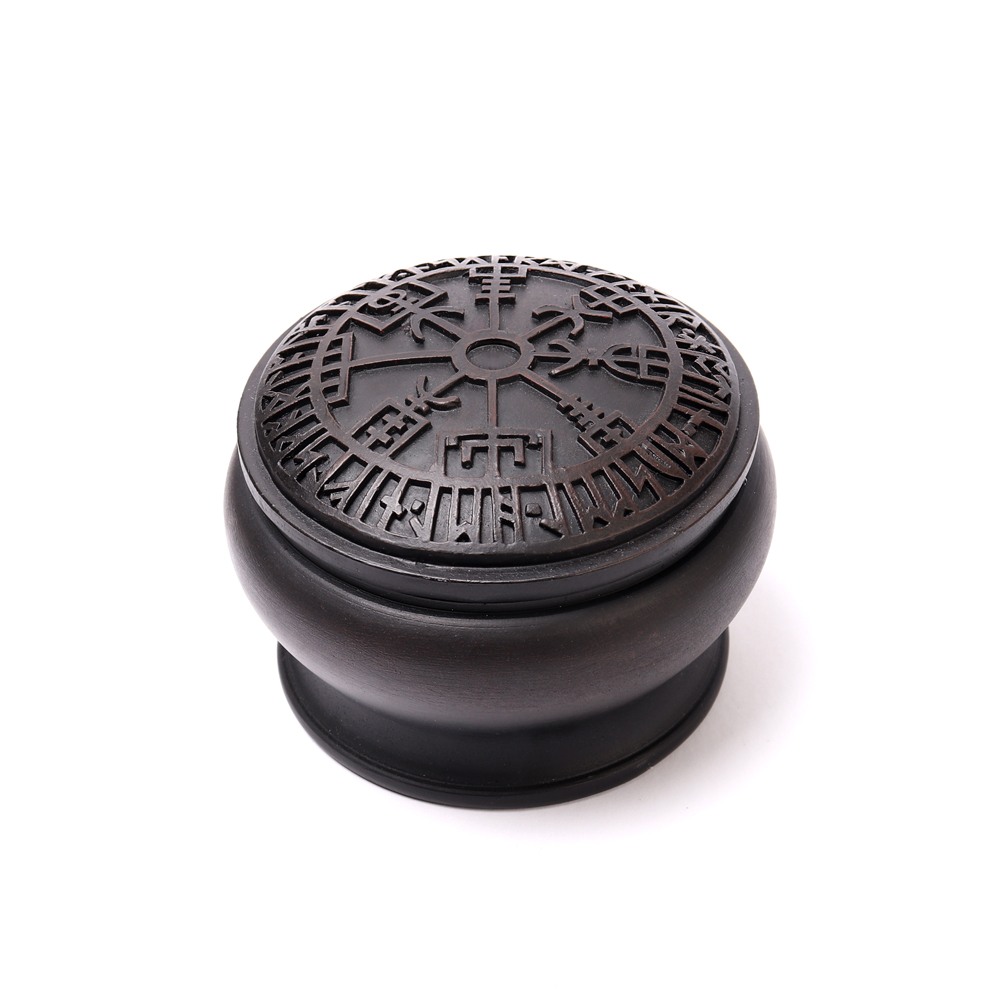 Alchemy - Vegvisir Dekorative Schachtel - Schwarz